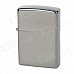 Windproof USB Rechargeable Stainless Steel Shell Lighter - Silver Grey Windproof USB Rechargeable Stainless Steel Shell Lighter - Silver Grey