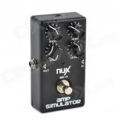 Musedo NUX AS-4 High Gain Distortion Effect Pedal for Guitar / Electric Guitar - Black