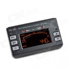 Musedo MT-40 2.75" LCD 3-in-1 Multifunctional Metronome Tone Generator Tuner - Black (2 x AAA) Musedo MT-40 2.75" LCD 3-in-1 Multifunctional Metronome Tone Generator Tuner - Black (2 x AAA)