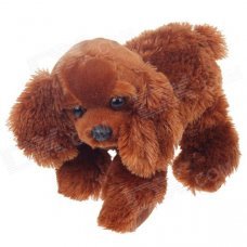 Cute Cartoon Dog Style Plush Toy - Brown