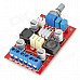 TP-3123 Digital 2 x 20W Amplifier Board w/ TP3123 Heatsink - Red TP-3123 Digital 2 x 20W Amplifier Board w/ TP3123 Heatsink - Red