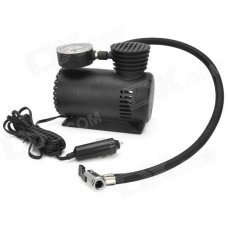 Portable Mini Auto Electric Air Compressor w/ Car Charger - Black (300PSI / DC 12V) Portable Mini Auto Electric Air Compressor w/ Car Charger - Black (300PSI / DC 12V)