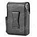 High Quality PU Leather Cigarette Case w/ Lighter Pocket - Black High Quality PU Leather Cigarette Case w/ Lighter Pocket - Black