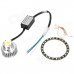20W 2000lm 8000K Motorcycle LED Headlamp w/ Angel Eye (12V) 20W 2000lm 8000K Motorcycle LED Headlamp w/ Angel Eye (12V)