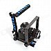 FuLaiShi DR-2 Multi-Function Shoulder Stand for DSLR Camera - Black + Blue FuLaiShi DR-2 Multi-Function Shoulder Stand for DSLR Camera - Black + Blue