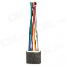 Auto Car Stereo DVD Wire Harness Male Adapter Cable for Mitsubishi