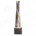 Auto Car Stereo DVD Wire Harness Male Adapter Cable for Mitsubishi