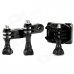 Professional Side Mount Bracket Holder Kits for Gopro Hero 4/ 1 / 2 / 3 / 3+ / SJ4000 - Black Professional Side Mount Bracket Holder Kits for Gopro Hero 4/ 1 / 2 / 3 / 3+ / SJ4000 - Black