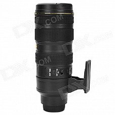 Camera Lens Style Vacuum Cleaner for Car - Black Camera Lens Style Vacuum Cleaner for Car - Black