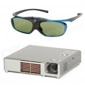 HBP503D 3D DLP PICO Projector with 3D Glasses - Silver