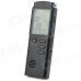 1.6" Screen Digital Voice Recorder MP3 Player - Black (8 GB) 1.6" Screen Digital Voice Recorder MP3 Player - Black (8 GB)