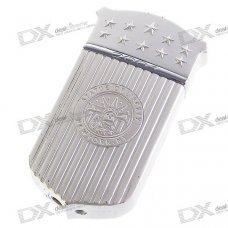 Statue of Liberty Pattern Steel Windproof Butane Lighter