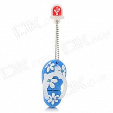 Slipper Shaped USB 2.0 Flash Drive - Blue + White (8GB) Slipper Shaped USB 2.0 Flash Drive - Blue + White (8GB)