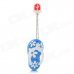 Slipper Shaped USB 2.0 Flash Drive - Blue + White (8GB) Slipper Shaped USB 2.0 Flash Drive - Blue + White (8GB)