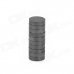 7.5 x 1.9mm Ferrite Magnets for Electronic DIY - Black (10 PCS)