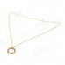 L880 Magic Necklace Chain Ring - Golden L880 Magic Necklace Chain Ring - Golden