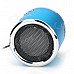 Z-12 Portable Mini Music Speaker w/ FM / TF Slot - Blue + Silver Z-12 Portable Mini Music Speaker w/ FM / TF Slot - Blue + Silver