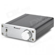 Mousai 25WX2 TA2021 MS-A1 Class T Digital Amplifier - Silver + Black Mousai 25WX2 TA2021 MS-A1 Class T Digital Amplifier - Silver + Black