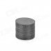 15 x 1.2mm Round Ferrite Magnet - Black (10 PCS)