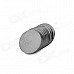 15 x 1.2mm Round Ferrite Magnet - Black (10 PCS)