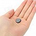 15 x 1.2mm Round Ferrite Magnet - Black (10 PCS)
