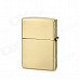 KANTAI Stylish Saxophone Pattern Relievo Copper Zinc Alloy Kerosene Oil Lighter - Bronze