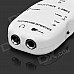Handy Guitar Effector Plastic Recording Audio Card w/ USB Link Cable - White Handy Guitar Effector Plastic Recording Audio Card w/ USB Link Cable - White