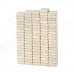 3 x 3 x 1mm NdFeB Neodymium Magnet Cube DIY Puzzle Set - Silver (100 PCS)