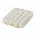 3 x 3 x 1mm NdFeB Neodymium Magnet Cube DIY Puzzle Set - Silver (100 PCS)