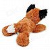 Cute Cartoon Puppy Style Stuffed Plush Doll Toy - Brown + White + Black