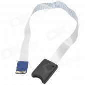 GPS SD / SDHC Card Reader Extension Cable - White + Black + Blue (48cm)