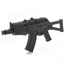 Gun Style Rubber USB 2.0 Flash Driver - Black (8 GB) Gun Style Rubber USB 2.0 Flash Driver - Black (8 GB)