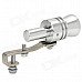 Turbo Sound Exhaust Muffler Pipe Whistle / Blow-off BOV Simulator Whistler - Silver (Size-L) Turbo Sound Exhaust Muffler Pipe Whistle / Blow-off BOV Simulator Whistler - Silver (Size-L)
