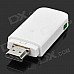 Q2 TV Connection Receiver for Cell Phone / Tablet PC - White Q2 TV Connection Receiver for Cell Phone / Tablet PC - White