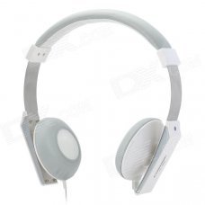 COSONIC CT-655 Stylish 118dB Heavy Bass Stereo Headset for Laptop - White + Gray + Silver (125cm) COSONIC CT-655 Stylish 118dB Heavy Bass Stereo Headset for Laptop - White + Gray + Silver (125cm)