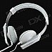 COSONIC CT-655 Stylish 118dB Heavy Bass Stereo Headset for Laptop - White + Gray + Silver (125cm) COSONIC CT-655 Stylish 118dB Heavy Bass Stereo Headset for Laptop - White + Gray + Silver (125cm)