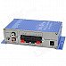 2-Channel Hi-Fi Car Stereo Audio Amplifier w/ MP3 / DVD / VCD Output - Cornflower Blue + Silver 2-Channel Hi-Fi Car Stereo Audio Amplifier w/ MP3 / DVD / VCD Output - Cornflower Blue + Silver