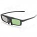 BT01 Universal USB Rechargeable 3D Active Shutter Glasses for TV - Black BT01 Universal USB Rechargeable 3D Active Shutter Glasses for TV - Black
