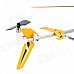 UD U807A 3.5-CH Iphone / Ipad / Ipod IR Remote Control R/C Helicopter w/ Gyro / 3-LED - Yellow UD U807A 3.5-CH Iphone / Ipad / Ipod IR Remote Control R/C Helicopter w/ Gyro / 3-LED - Yellow