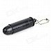 FS763A Mini Bullet Shape Cotton Refill Oil Lighter - Black