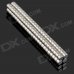 3 x 2mm NdFeB Neodymium Magnet Circular Cylinder DIY Puzzle Set - Silver (100 PCS)