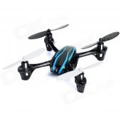 JINXINGDA JD-385 Mini Flying Saucer Aircraft Quadrocopter - Blue + White + Black