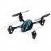 JINXINGDA JD-385 Mini Flying Saucer Aircraft Quadrocopter - Blue + White + Black JINXINGDA JD-385 Mini Flying Saucer Aircraft Quadrocopter - Blue + White + Black