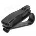 S-shape Multifunction Plastic Sunglasses Clip - Black S-shape Multifunction Plastic Sunglasses Clip - Black