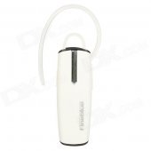 Fineblue F630 Ear Hook Bluetooth V3.0 Headset w/ Microphone - White
