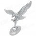 DIY 3D Eagle Stand Badge Sticker Car Front Hood Emblem - Silver DIY 3D Eagle Stand Badge Sticker Car Front Hood Emblem - Silver