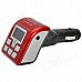 1.0" LCD 2.4GHz Bluetooth v2.0 Car FM Transmitter MP3 Player w/ SD / Hands-Free Speakerphone - Red 1.0" LCD 2.4GHz Bluetooth v2.0 Car FM Transmitter MP3 Player w/ SD / Hands-Free Speakerphone - Red