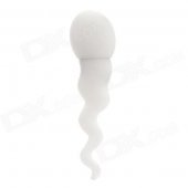 CHU-333 Pollywog Style USB 2.0 Flash Drive Disk - White (4GB)