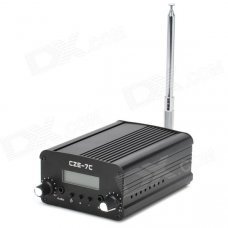 CZE-7C 1W / 7W Stereo FM Transmitter Set - Black CZE-7C 1W / 7W Stereo FM Transmitter Set - Black