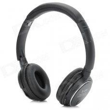 Zealot B-370 Bluetooth V2.1 MP3 Sport Headset with FM/TF - Black + Silver